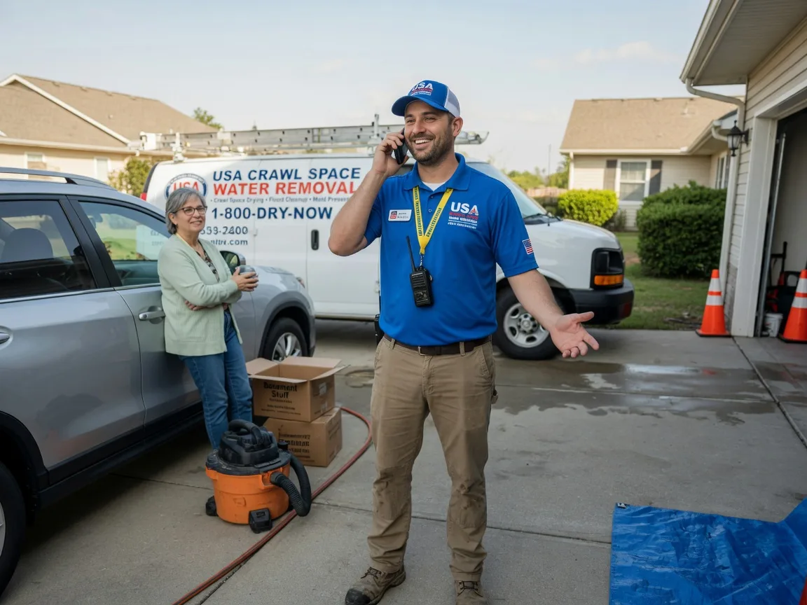 Crawl Space Water Removal Ailey, GA FAQs